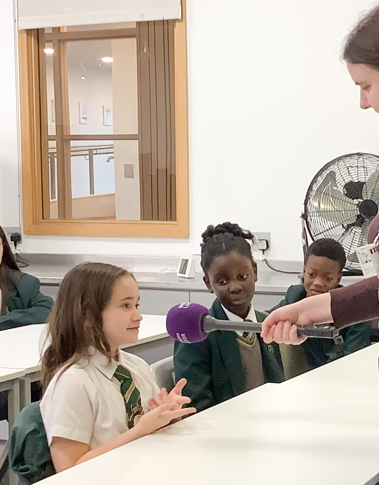 Header image for School Councillors Shine on BBC Radio Leicester!